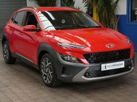 USED 2022 22 HYUNDAI KONA 1.6 h-GDi Premium SUV 5dr Petrol Hybrid DCT Euro 6 (s/s) (141 ps) SAT NAV REAR VIEW CAMERA CRUISE CONTROL PARKING SENSORS 1 OWNER SERVICE HISTORY HYUNDAI WARRANTY TILL MACH 2027