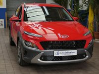 USED 2022 22 HYUNDAI KONA 1.6 h-GDi Premium SUV 5dr Petrol Hybrid DCT Euro 6 (s/s) (141 ps) SAT NAV REAR VIEW CAMERA CRUISE CONTROL PARKING SENSORS 1 OWNER SERVICE HISTORY HYUNDAI WARRANTY TILL MACH 2027