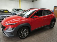 USED 2022 22 HYUNDAI KONA 1.6 h-GDi Premium SUV 5dr Petrol Hybrid DCT Euro 6 (s/s) (141 ps) SAT NAV REAR VIEW CAMERA CRUISE CONTROL PARKING SENSORS 1 OWNER SERVICE HISTORY HYUNDAI WARRANTY TILL MACH 2027