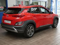 USED 2022 22 HYUNDAI KONA 1.6 h-GDi Premium SUV 5dr Petrol Hybrid DCT Euro 6 (s/s) (141 ps) SAT NAV REAR VIEW CAMERA CRUISE CONTROL PARKING SENSORS 1 OWNER SERVICE HISTORY HYUNDAI WARRANTY TILL MACH 2027