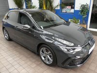 USED 2024 73 VOLKSWAGEN GOLF 1.5 TSI R-Line Hatchback 5dr Petrol Manual Euro 6 (s/s) (130 ps) SAT NAV ANDROID APPLE CARPLAY PART LEATHER INTERIOR PARKING SENSORS 1 OWNER EXCELLENT SERVICE HISTORY WARRANTY