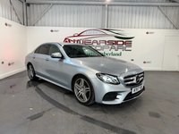 USED 2017 17 MERCEDES-BENZ E-CLASS 2.0 E220d AMG Line Saloon 4dr Diesel G-Tronic+ Euro 6 (s/s) (194 ps) 2 keys, FSH, reverse camera, NAV