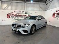 USED 2017 17 MERCEDES-BENZ E-CLASS 2.0 E220d AMG Line Saloon 4dr Diesel G-Tronic+ Euro 6 (s/s) (194 ps) 2 keys, FSH, reverse camera, NAV