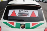 USED 2019 19 ABARTH 595 1.4 T-Jet 70th ALITALIA RACING TOWMASTER 2 Hatchback 3dr Petrol Manual Euro 6 (145 ps) TOWMASTER 2 TOWING A FRAME