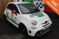 USED 2019 19 ABARTH 595 1.4 T-Jet 70th ALITALIA RACING TOWMASTER 2 Hatchback 3dr Petrol Manual Euro 6 (145 ps) TOWMASTER 2 TOWING A FRAME