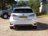 USED 2015 15 LEXUS CT 1.8 200h F Sport Hatchback 5dr Petrol Hybrid CVT Euro 6 (s/s) (136 ps) www.suffolkcarcentre.co.uk - Located at Reydon