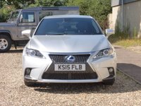 USED 2015 15 LEXUS CT 1.8 200h F Sport Hatchback 5dr Petrol Hybrid CVT Euro 6 (s/s) (136 ps) www.suffolkcarcentre.co.uk - Located at Reydon
