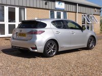USED 2015 15 LEXUS CT 1.8 200h F Sport Hatchback 5dr Petrol Hybrid CVT Euro 6 (s/s) (136 ps) www.suffolkcarcentre.co.uk - Located at Reydon