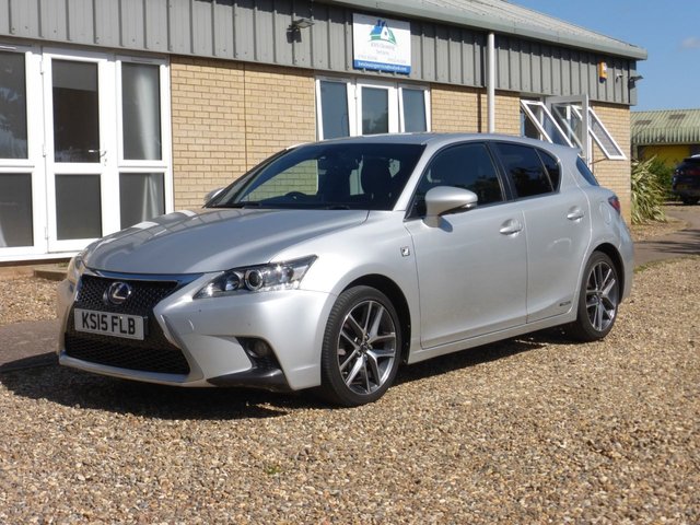 2015 15 Lexus Ct 1.8 200h F Sport Hatchback 5dr Petrol Hybrid CVT Euro 6 (s/s) (136 ps)