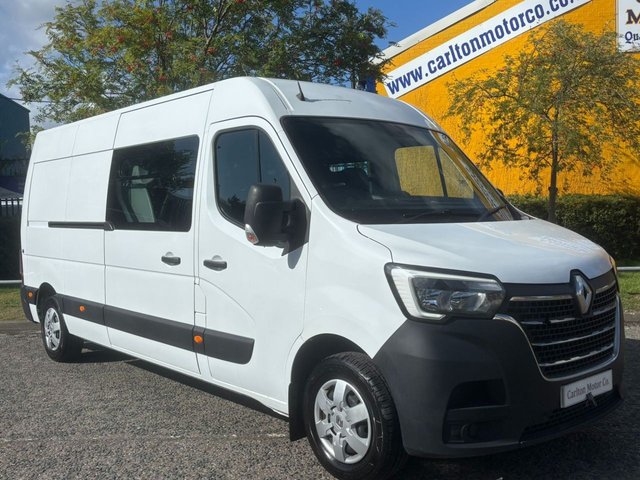 2021 21 Renault Master 2.3 dCi 35 Business+ Crew Van Double Cab 5dr Diesel Manual FWD LWB Medium Roof Euro 6 (135 ps)