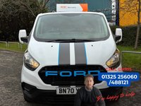 USED 2020 70 FORD TRANSIT CUSTOM 2.0 300 EcoBlue Leader Panel Van [ Low Miles ] L1 H1 Euro 6 (s/s) (105 ps) LOW MILEAGE / LIGHT  USE