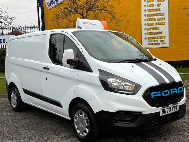 2020 70 Ford Transit Custom 2.0 300 EcoBlue Leader Panel Van [ Low Miles ] L1 H1 Euro 6 (s/s) (105 ps)