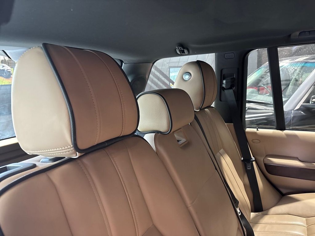 USED 2010 10 LAND ROVER RANGE ROVER 3.6 TD V8 Vogue SUV 5dr Diesel Auto 4WD Euro 4 (271 ps) CLEAR GLASS|GALWAY GREEN/TAN