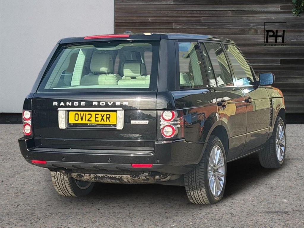 USED 2012 12 LAND ROVER RANGE ROVER 4.4 TD V8 Westminster SUV 5dr Diesel Auto 4WD Euro 5 (313 bhp) CLEAR GLASS EXAMPLE|LOW OWNER