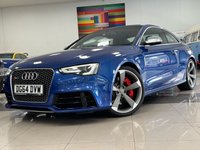 USED 2014 64 AUDI RS5 4.2 FSI V8 Coupe 2dr Petrol S Tronic quattro Euro 5 (450 ps) SOUGHT AFTER STUNNING SEPANG BLUE