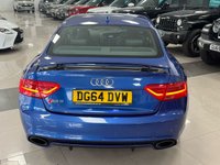 USED 2014 64 AUDI RS5 4.2 FSI V8 Coupe 2dr Petrol S Tronic quattro Euro 5 (450 ps) SOUGHT AFTER STUNNING SEPANG BLUE