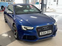 USED 2014 64 AUDI RS5 4.2 FSI V8 Coupe 2dr Petrol S Tronic quattro Euro 5 (450 ps) SOUGHT AFTER STUNNING SEPANG BLUE