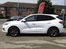 USED 2020 70 FORD KUGA 1.5T EcoBoost ST-Line First Edition SUV 5dr Petrol Manual Euro 6 (s/s) (150 ps) Finished in FROZEN WHITE  with contrasting BLACK ALCANTARA TRIM. This Kuga is a great choice if you like driving. It's one of the most enjoyable, practical and fun family SUV's around. Features include Sat Nav, Heads Up Display, Power Gesture Rear Boot, Virtual Dash, Rear Camera, Power Folding Door Mirrors Front and Rear Park Sensors, Auto Parking, DAB, B & O Speakers, B/Tooth, Cruise and much more. Dealer serviced 10206 miles, 29849 miles, 38871 miles and on arrival at 51491 miles.