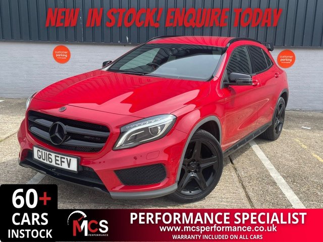 2016 16 MERCEDES-BENZ GLA 2.1 GLA200d AMG Line (Premium) SUV 5dr Diesel 7G-DCT 4MATIC Euro 6 (s/s) (136 ps) * AMG + BLACK PACK *