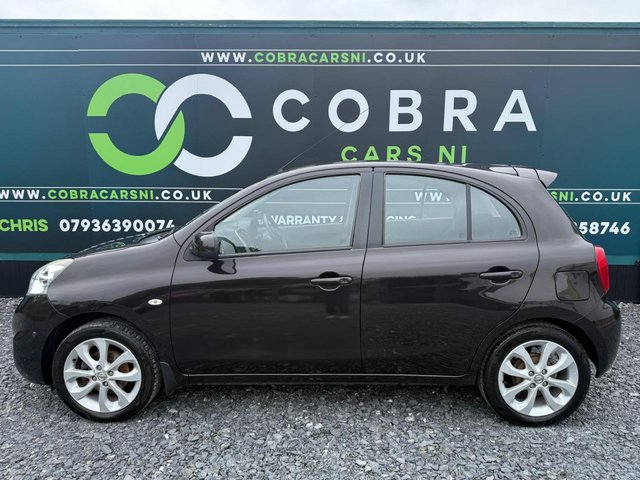 2013 NISSAN MICRA 1.2 DIG-S Tekna Hatchback 5dr Petrol Manual Euro 5 (s/s) (98 ps) * MOT MAY 2026 - ALLOY WHEELS - LOW MILES *