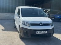 USED 2020 70 CITROEN BERLINGO DRIVER 1.5 BLUEHDI 100PS 1000 L1 SWB - NO VAT 