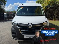 USED 2022 22 RENAULT TRUCKS MASTER 35 L3 H2 LWB MED ROOF [ AIR CON ] PANEL VAN 148 BHP MANAGERS SPECIAL