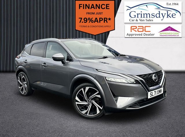 2021 71 Nissan Qashqai 1.3 DIG-T MHEV Tekna+ SUV 5dr Petrol Hybrid XTRON Euro 6 (s/s) (158 ps)