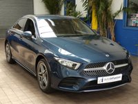 USED 2021 21 MERCEDES-BENZ A-CLASS 1.3 A250e 15.6kWh AMG Line Saloon 4dr Petrol Plug-in Hybrid 8G-DCT Euro 6 (s/s) (218 ps) SAT NAV PART LEATHER INTERIOR HEATED SEATS CRUISE CONTROL REAR VIEW CAMERA 1 OWNER EXCELLENT SERVICE HISTORY WARRANTY