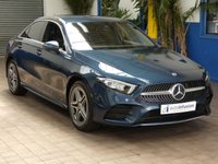 USED 2021 21 MERCEDES-BENZ A-CLASS 1.3 A250e 15.6kWh AMG Line Saloon 4dr Petrol Plug-in Hybrid 8G-DCT Euro 6 (s/s) (218 ps) SAT NAV PART LEATHER INTERIOR HEATED SEATS CRUISE CONTROL REAR VIEW CAMERA 1 OWNER EXCELLENT SERVICE HISTORY WARRANTY