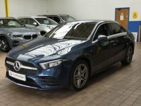 USED 2021 21 MERCEDES-BENZ A-CLASS 1.3 A250e 15.6kWh AMG Line Saloon 4dr Petrol Plug-in Hybrid 8G-DCT Euro 6 (s/s) (218 ps) SAT NAV PART LEATHER INTERIOR HEATED SEATS CRUISE CONTROL REAR VIEW CAMERA 1 OWNER EXCELLENT SERVICE HISTORY WARRANTY