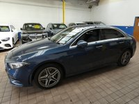 USED 2021 21 MERCEDES-BENZ A-CLASS 1.3 A250e 15.6kWh AMG Line Saloon 4dr Petrol Plug-in Hybrid 8G-DCT Euro 6 (s/s) (218 ps) SAT NAV PART LEATHER INTERIOR HEATED SEATS CRUISE CONTROL REAR VIEW CAMERA 1 OWNER EXCELLENT SERVICE HISTORY WARRANTY