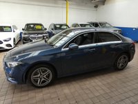 USED 2021 21 MERCEDES-BENZ A-CLASS 1.3 A250e 15.6kWh AMG Line Saloon 4dr Petrol Plug-in Hybrid 8G-DCT Euro 6 (s/s) (218 ps) SAT NAV PART LEATHER INTERIOR HEATED SEATS CRUISE CONTROL REAR VIEW CAMERA 1 OWNER EXCELLENT SERVICE HISTORY WARRANTY