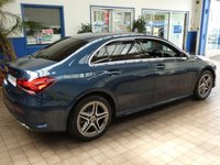 USED 2021 21 MERCEDES-BENZ A-CLASS 1.3 A250e 15.6kWh AMG Line Saloon 4dr Petrol Plug-in Hybrid 8G-DCT Euro 6 (s/s) (218 ps) SAT NAV PART LEATHER INTERIOR HEATED SEATS CRUISE CONTROL REAR VIEW CAMERA 1 OWNER EXCELLENT SERVICE HISTORY WARRANTY