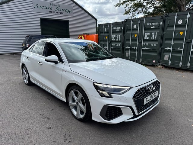 View our Audi A3 2.0 TDI 30 S line Saloon 4dr Diesel Manual Euro 6 (s/s) (116 ps)