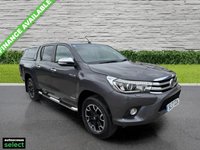 USED 2017 17 TOYOTA HILUX 2.4 D-4D Invincible X Pickup Double Cab 4dr Diesel Manual 4WD Euro 6 (TSS, 3.5t) (150 ps) 