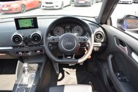 USED 2015 65 AUDI S3 2.0 TFSI Hatchback 3dr Petrol S Tronic quattro Euro 6 (s/s) (300 ps) PAN ROOF / SUPER SPORTS SEATS