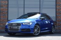 USED 2015 65 AUDI S3 2.0 TFSI Hatchback 3dr Petrol S Tronic quattro Euro 6 (s/s) (300 ps) PAN ROOF / SUPER SPORTS SEATS