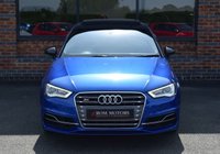 USED 2015 65 AUDI S3 2.0 TFSI Hatchback 3dr Petrol S Tronic quattro Euro 6 (s/s) (300 ps) PAN ROOF / SUPER SPORTS SEATS