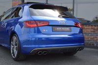 USED 2015 65 AUDI S3 2.0 TFSI Hatchback 3dr Petrol S Tronic quattro Euro 6 (s/s) (300 ps) PAN ROOF / SUPER SPORTS SEATS