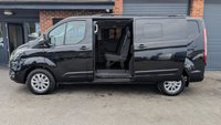 USED 2021 21 FORD TRANSIT CUSTOM 2.0 320 EcoBlue Limited Crew Van Double Cab 5dr Diesel Manual L2 H1 Euro 6 (s/s) (6 Seat) (130 ps) *** 6 SEATS - AIR CON - CRUISE - PARKING SENSORS ***