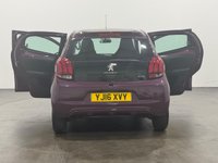 USED 2016 16 PEUGEOT 108 1.0 Active Hatchback 5dr Petrol Manual Euro 6 (68 ps) Super Low Mileage 7719 Miles, Striking Purple Berry