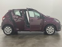 USED 2016 16 PEUGEOT 108 1.0 Active Hatchback 5dr Petrol Manual Euro 6 (68 ps) Super Low Mileage 7719 Miles, Striking Purple Berry