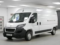USED 2023 73 PEUGEOT BOXER 335 2.2 BLUEHDI 140 BHP L3 H2 PROFESSIONAL PREMIUM + ( SAT NAV ) 1 OWNER | SAT NAV | L3 LONG | AIR CON