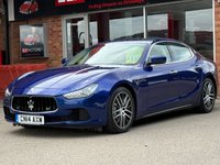 USED 2014 14 MASERATI GHIBLI 3.0D V6 Saloon 4dr Diesel ZF Euro 5 (s/s) (275 ps) FULL SERVICE HISTORY