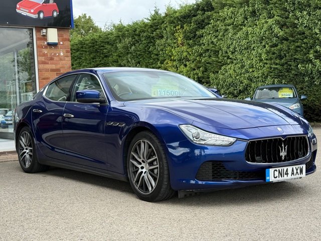 2014 14 Maserati Ghibli 3.0D V6 Saloon 4dr Diesel ZF Euro 5 (s/s) (275 ps)