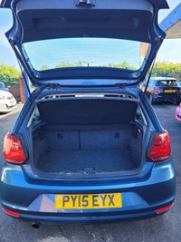 USED 2015 15 VOLKSWAGEN POLO 1.2 TSI BlueMotion Tech SE Hatchback 5dr Petrol Manual Euro 6 (s/s) (90 ps) 1 OWNER - HEATED SEATS