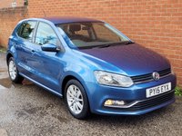 USED 2015 15 VOLKSWAGEN POLO 1.2 TSI BlueMotion Tech SE Hatchback 5dr Petrol Manual Euro 6 (s/s) (90 ps) 1 OWNER - HEATED SEATS