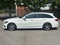USED 2017 17 MERCEDES-BENZ C-CLASS 2.1 C220d AMG Line (Premium) Estate 5dr Diesel G-Tronic+ Euro 6 (s/s) (170 ps) 