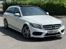 USED 2017 17 MERCEDES-BENZ C-CLASS 2.1 C220d AMG Line (Premium) Estate 5dr Diesel G-Tronic+ Euro 6 (s/s) (170 ps) 