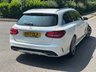 USED 2017 17 MERCEDES-BENZ C-CLASS 2.1 C220d AMG Line (Premium) Estate 5dr Diesel G-Tronic+ Euro 6 (s/s) (170 ps) 